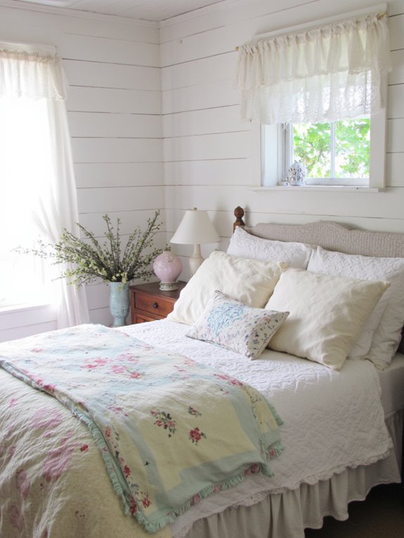 cozy layered quilts bedding