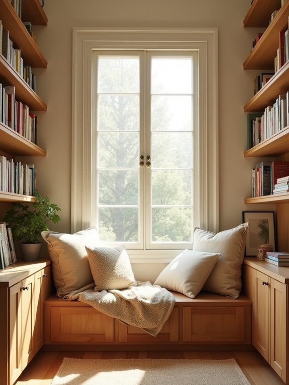 cozy reading nook retreat