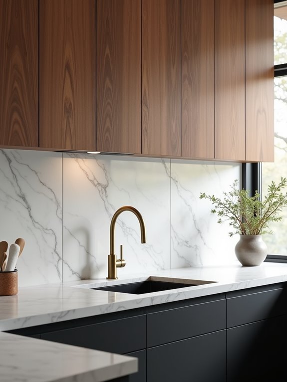 custom mixed material countertops