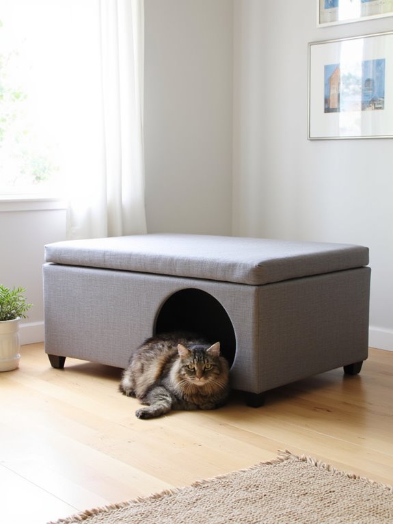 dual purpose cat furniture solution