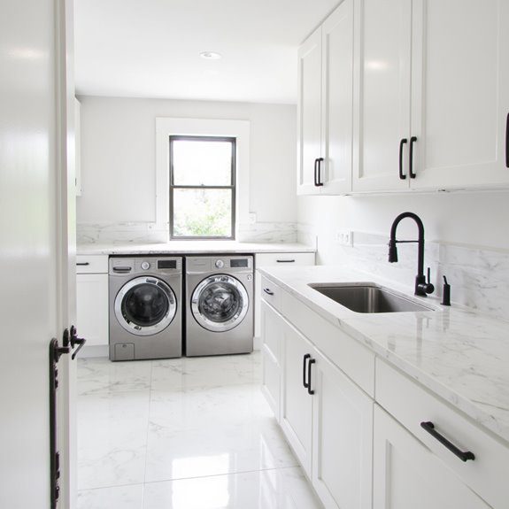 durable easy clean laundry finishes