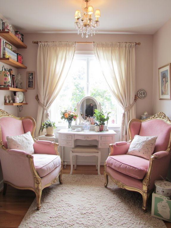 elegant cozy chic space