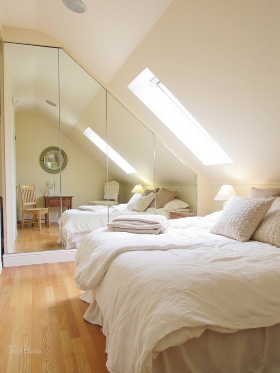 enhance light with mirrors