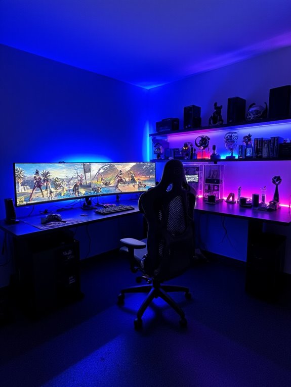 ergonomic setup for gamers
