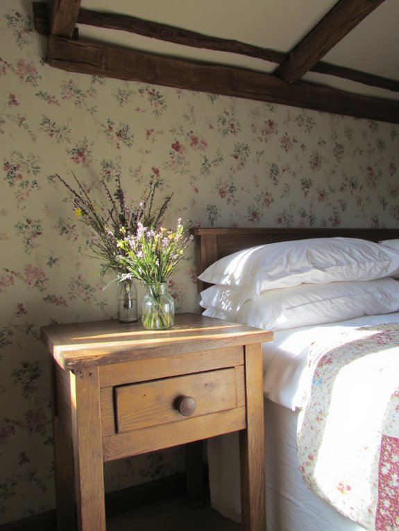 fresh wildflowers for decor