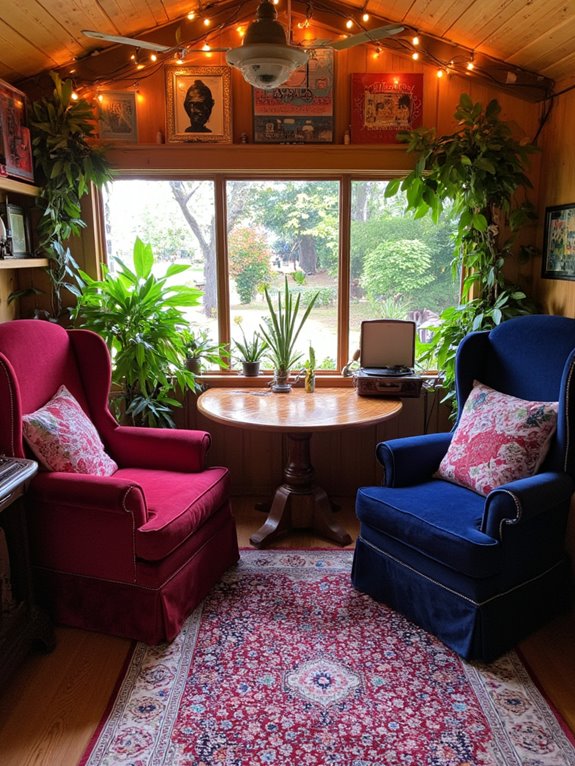 game themed cozy gathering space