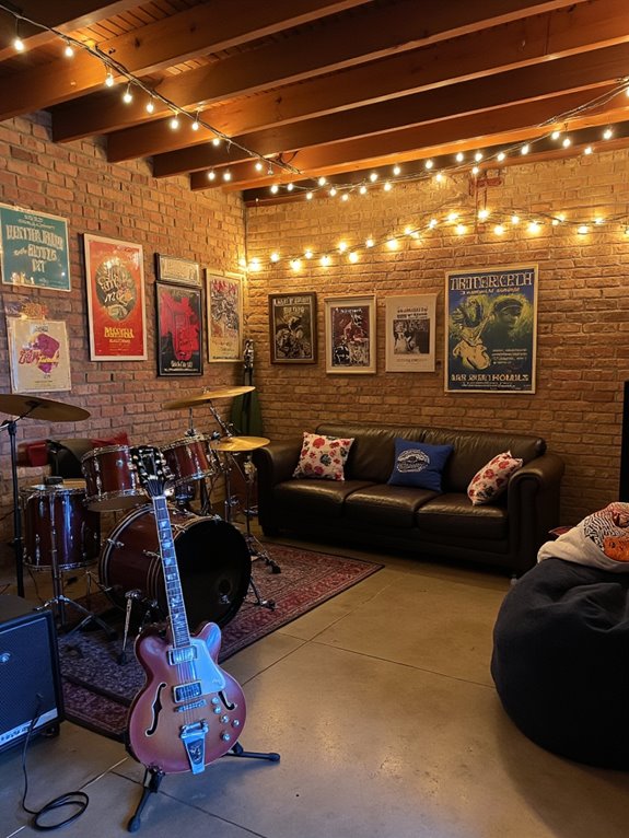 garage music jam space