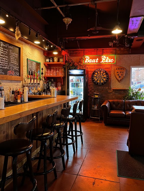garage pub makeover ideas