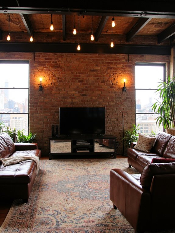 industrial charm meets comfort