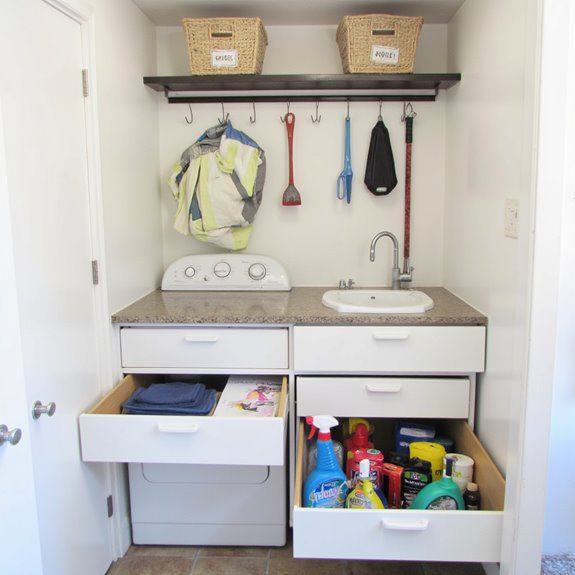maximize appliance storage space