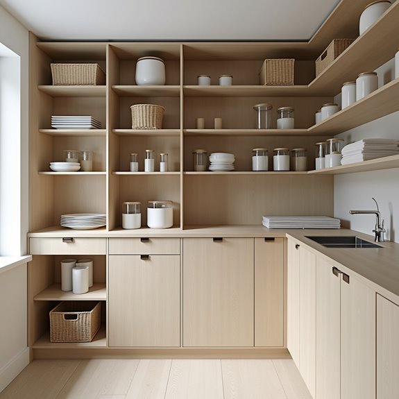 maximize pantry vertical space