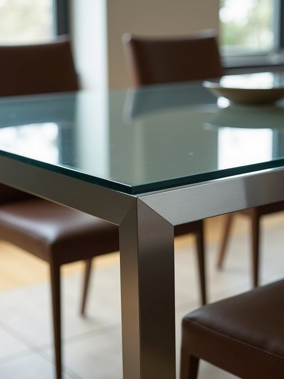 modern chic dining table