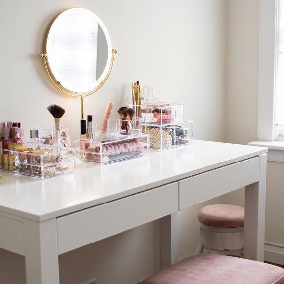 modern organized vanity solution