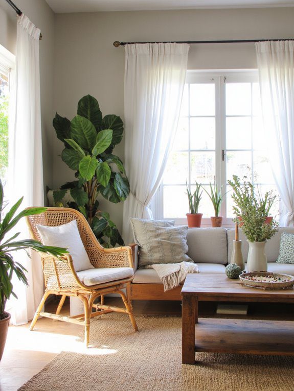 natural materials for elegance