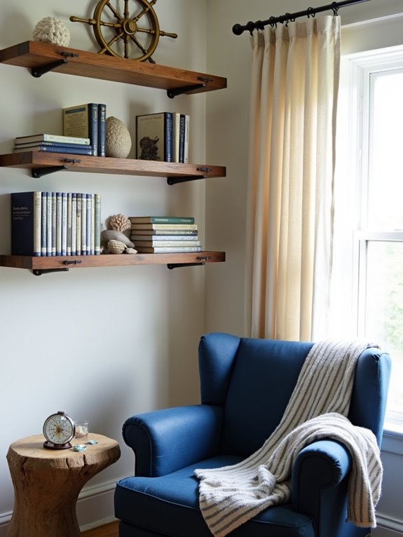 nautical reading room design