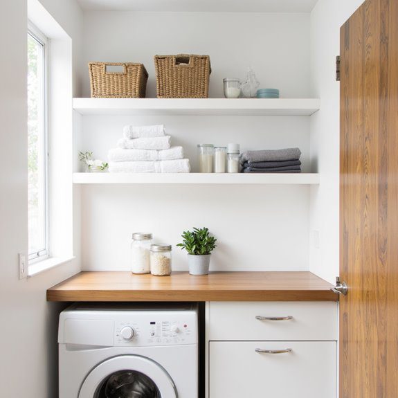 optimize utility room space