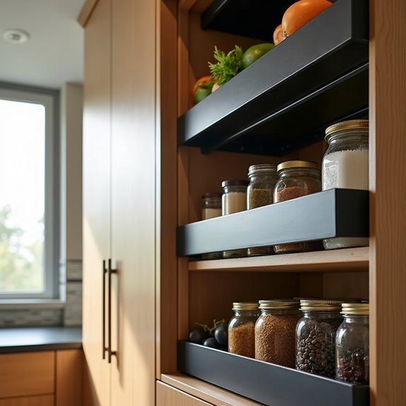 organized accessible pantry solution