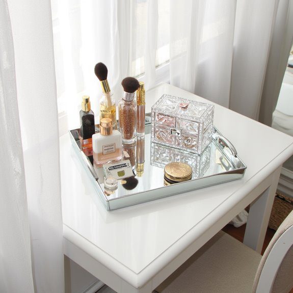 organized beauty space decor