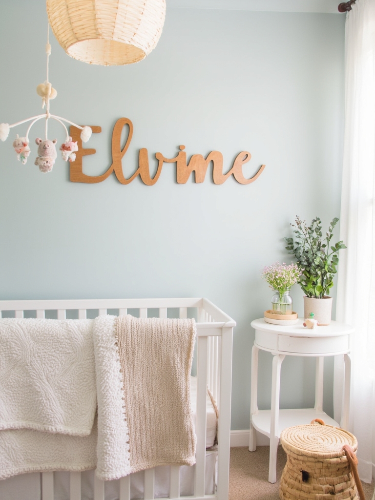 personalized name wall art