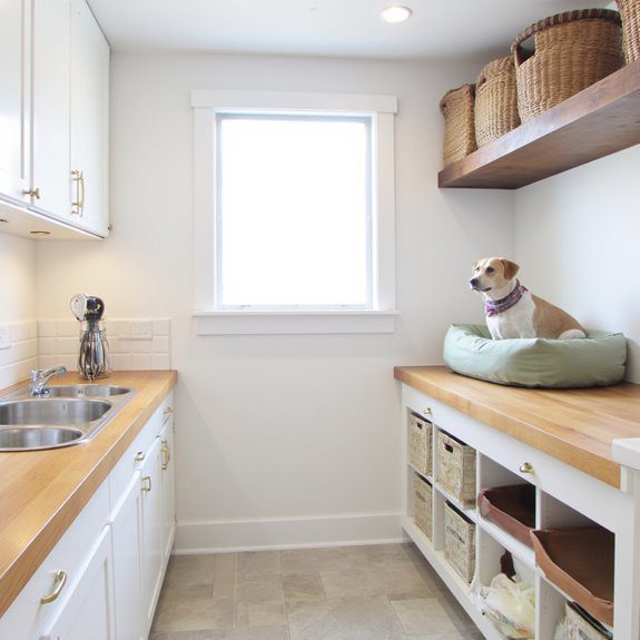 pet friendly utility room features