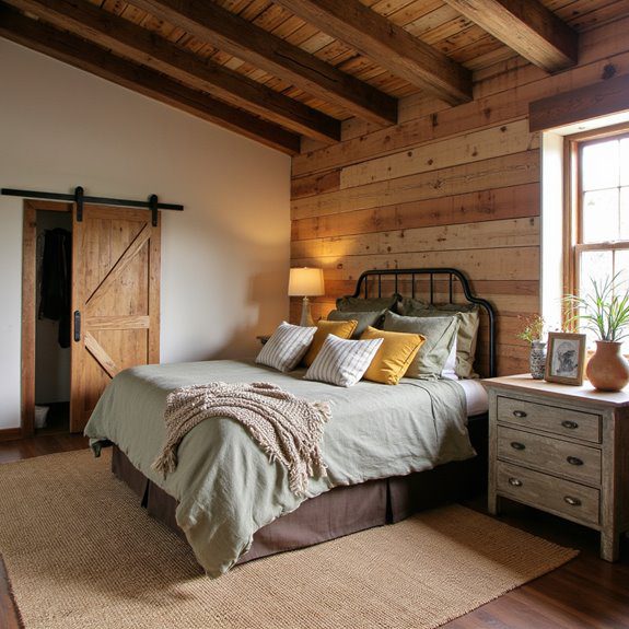 rustic barn door elegance
