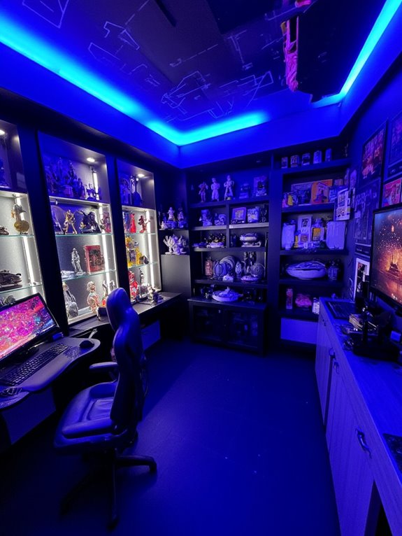sci fi collector s room design