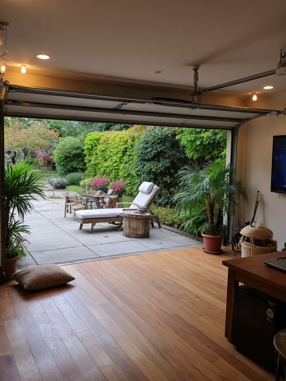 seamless indoor outdoor connection