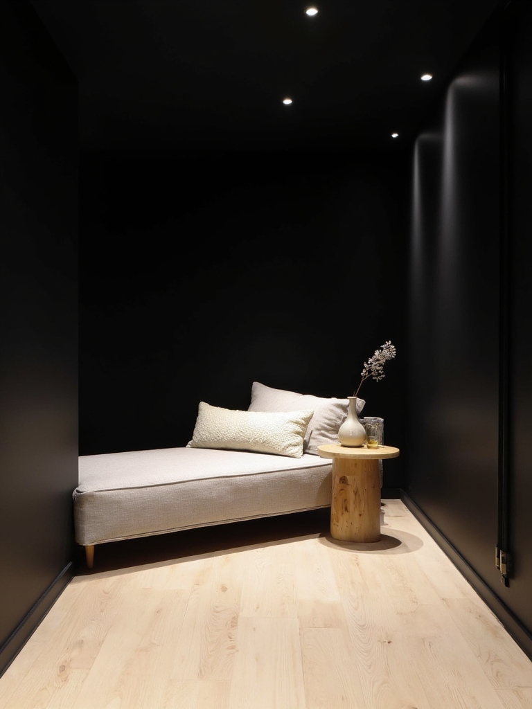 serene minimalist scandinavian retreat