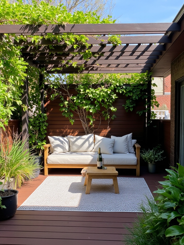 shade structure privacy ambiance