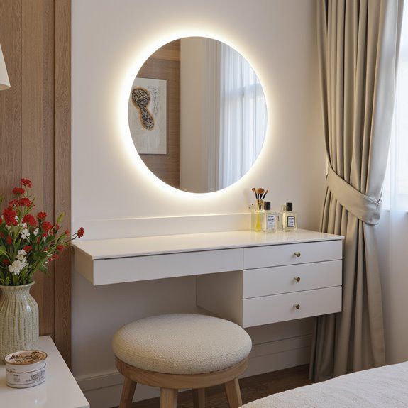 space saving vanity furniture solutions