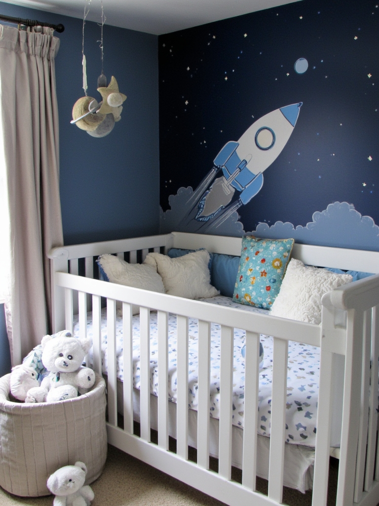 space themed nursery decor ideas