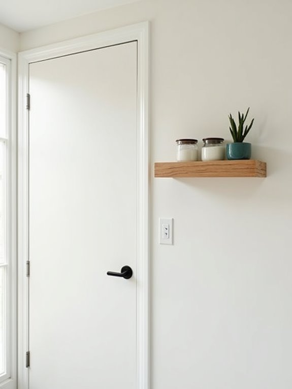 stylish extra bathroom storage