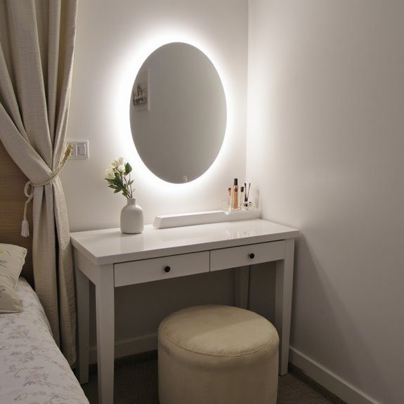 stylish led vanity mirrors