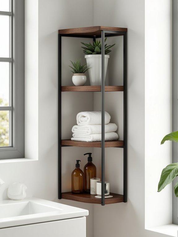 stylish vertical storage solution