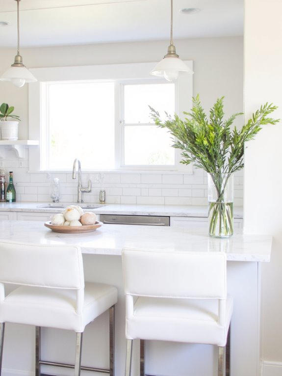 timeless classic white kitchen