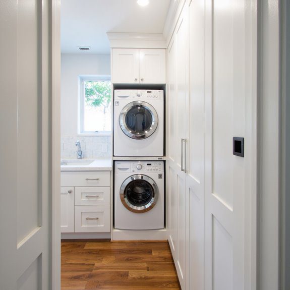 ventilation and plumbing access