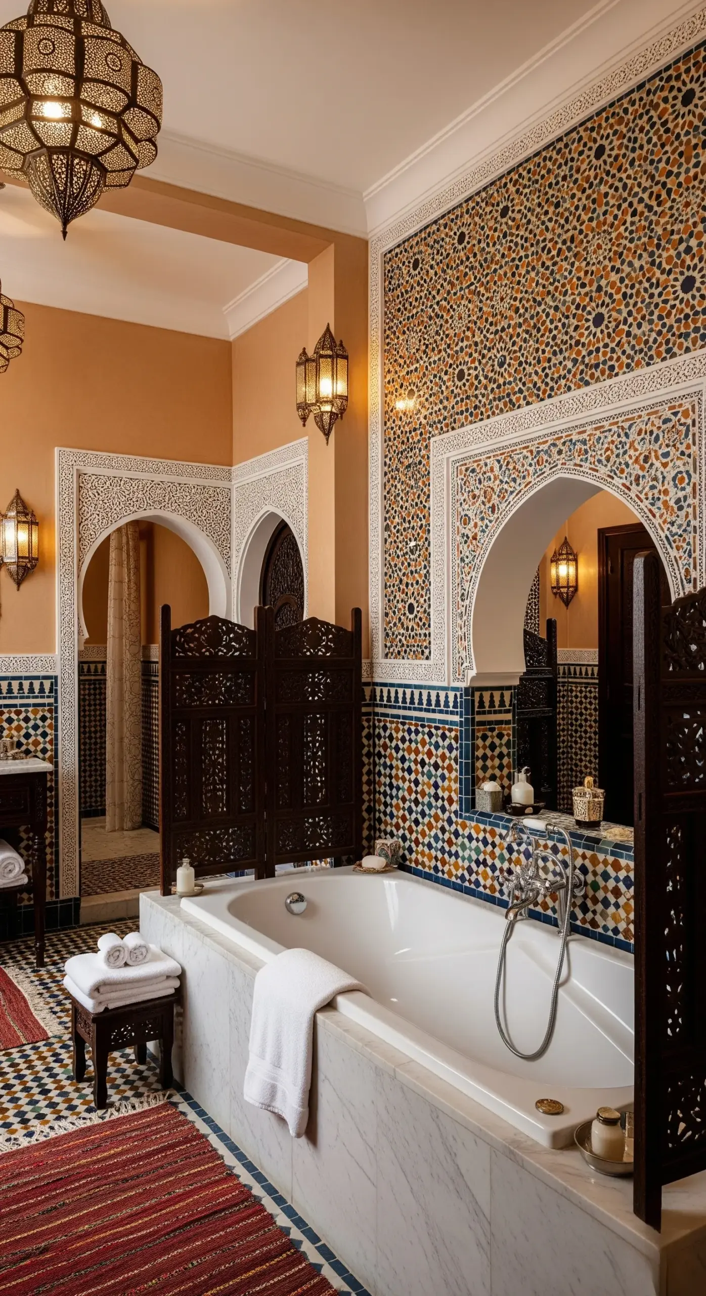 Inspiration from moroccan hotels and spas