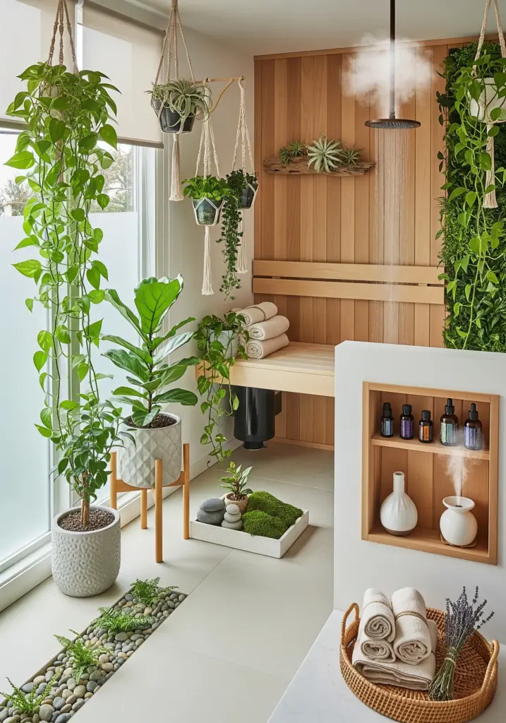 Scented aromatherapy station