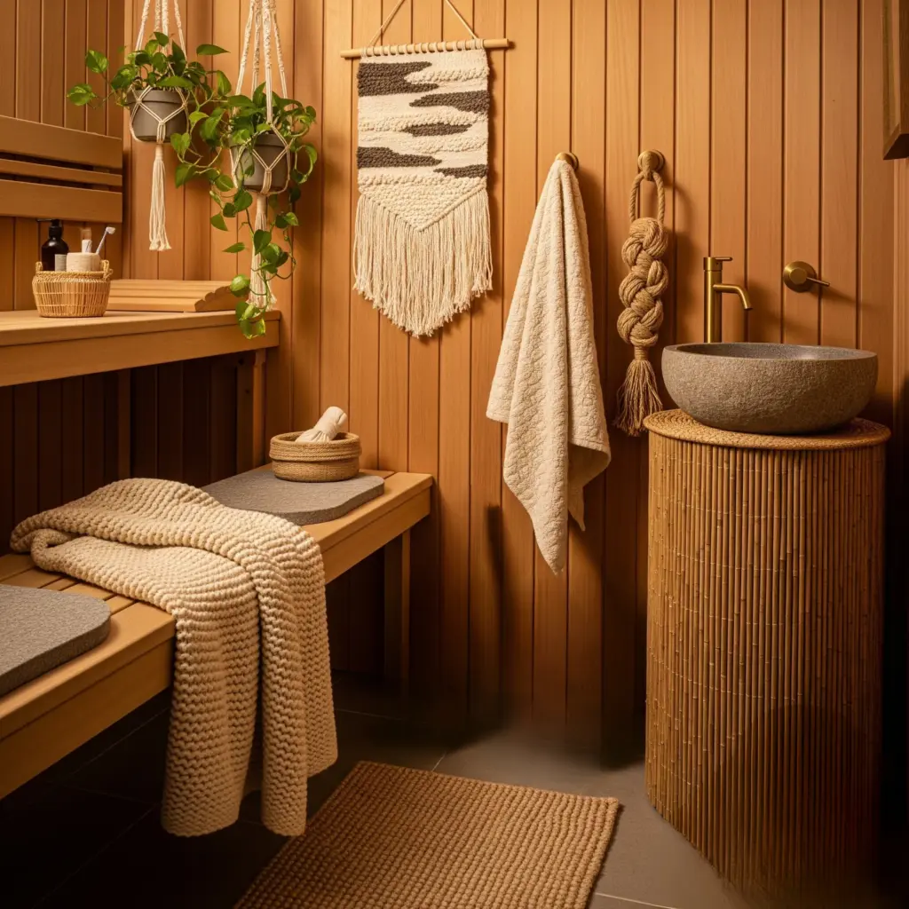 Woven natural textiles