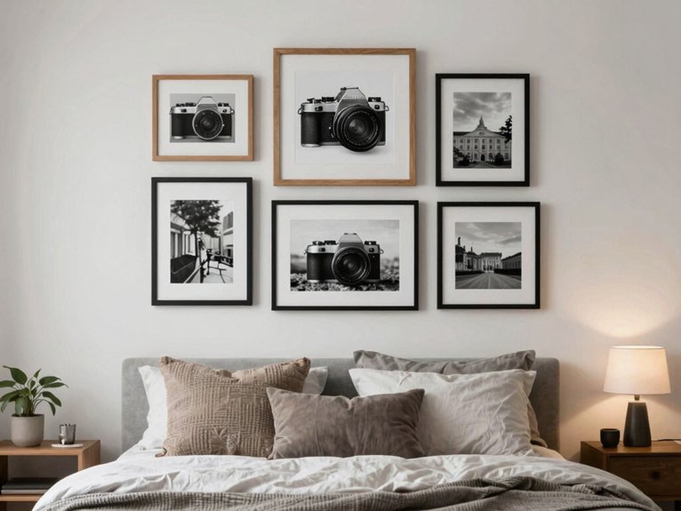 black and white framed prints