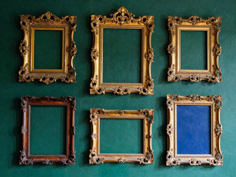 deep emerald framed gallery