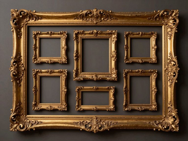 ornate gold vintage gallery
