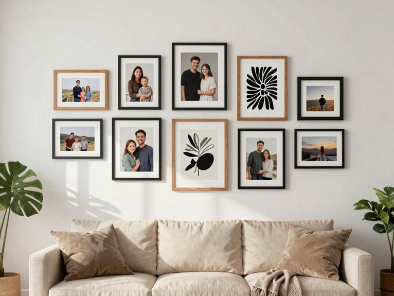 personal diy travel photowall