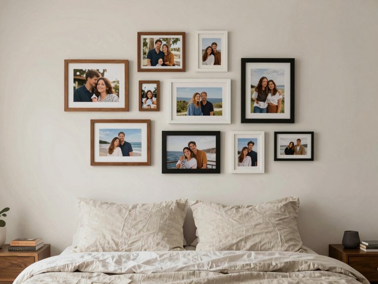 personal travel and family collage