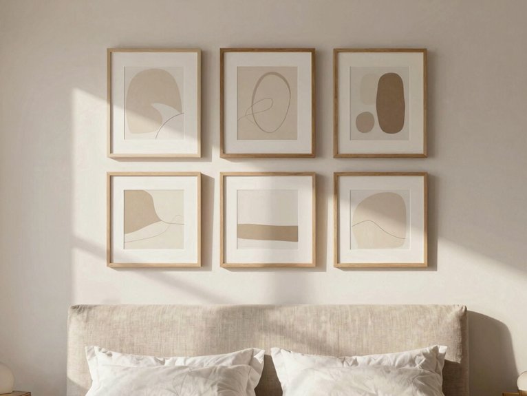 thin neutral framed softness
